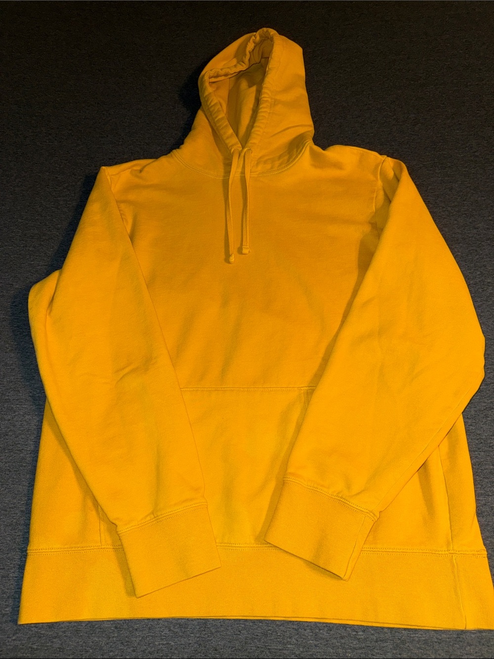 American Eagle Outfitters Yellow Pullover Hoodie